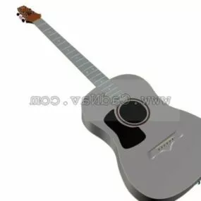 Acoustic Guitar 3d model