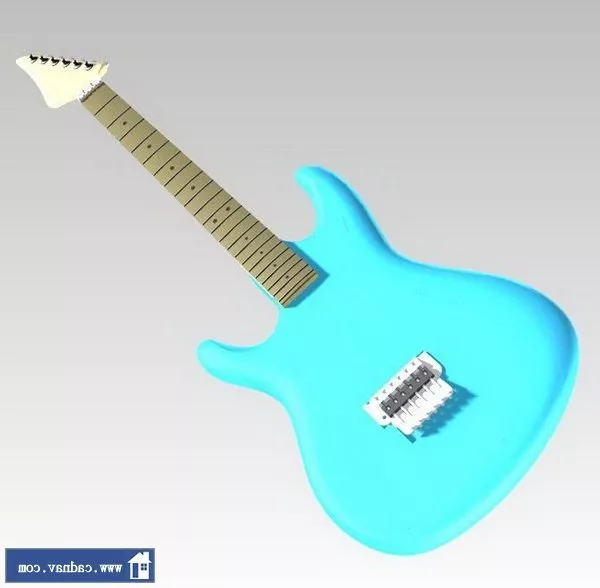 Ukulele Lute 3d model