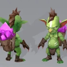 Goblin Miner 3d model