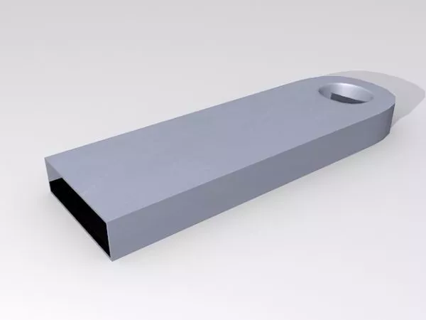 Usb Flash Drive Set 3d model