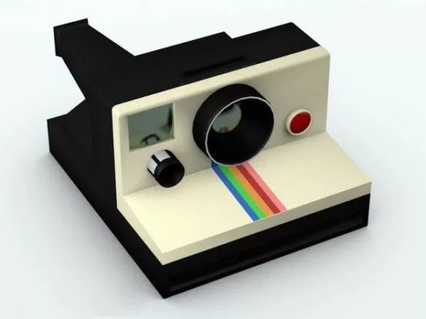 Polaroid Camera 3d model Polaroid Camera 3d model