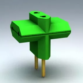 Power Plug Adapter 3d model