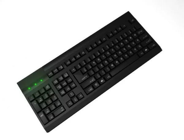 Computer Keyboard 3d model Computer Keyboard 3d model