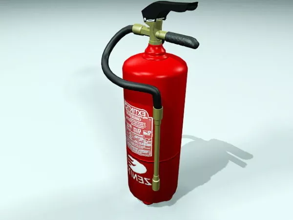 Fire Extinguisher Household 3d model