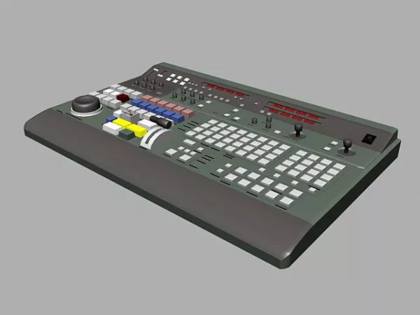 Desktop Gaming Keyboard 3d model