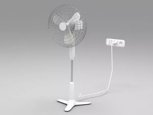 Modern Fan No Propeller 3d model