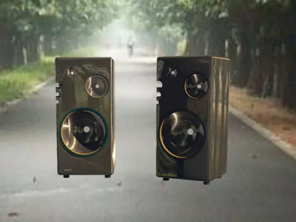 Hifi Speaker Gadget Set 3d model