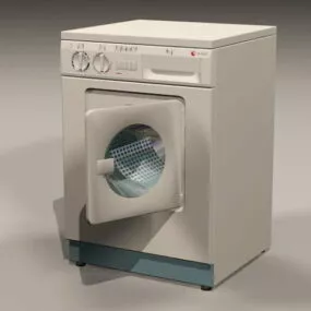 Front-loader Washing Machine 3d model