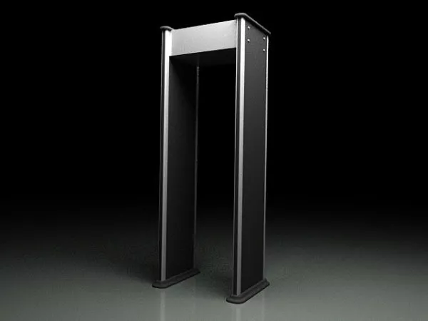 Metal Detector Gate 3d model Metal Detector Gate 3d model