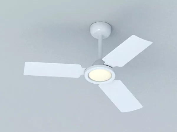 Thin Cpu Cooler Fan 3d model
