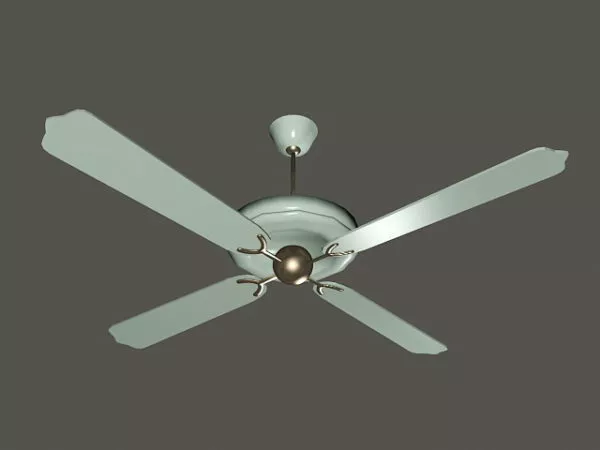 Thin Cpu Cooler Fan 3d model