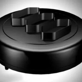 Round Electric Extension Outlet 3d model