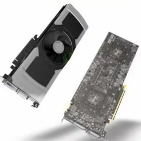 Gtx 690 Graphics Card 3d model