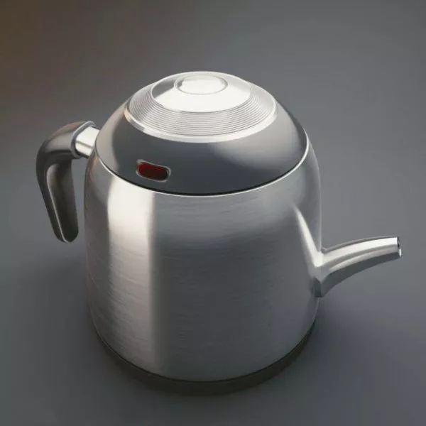 Plastic Electric Kettle 3d model