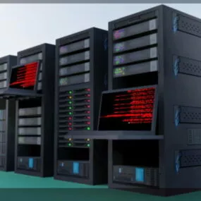 Super Computer 3d model