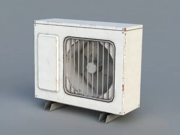 Old Air Conditioning Units 3d model Old Air Conditioning Units 3d model