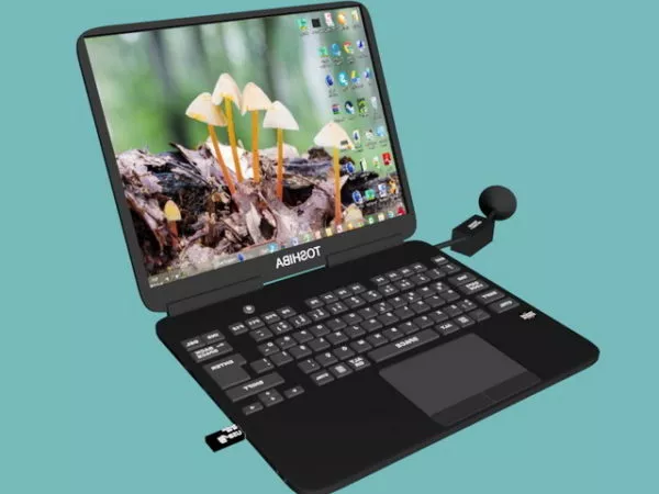 Hp Envy Notebook Laptop 3d model