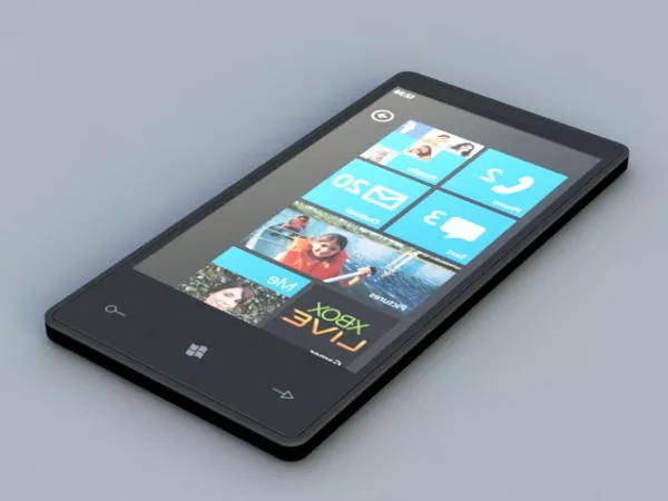 Nokia Windows Phone 3d model Nokia Windows Phone 3d model