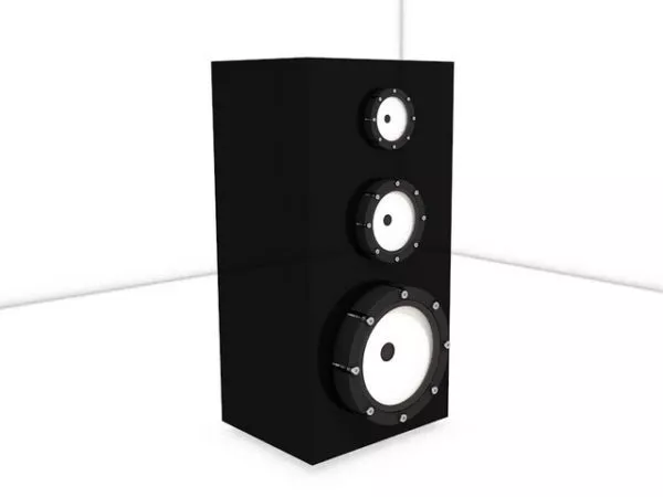 Black Speaker 3d model Black Speaker 3d model