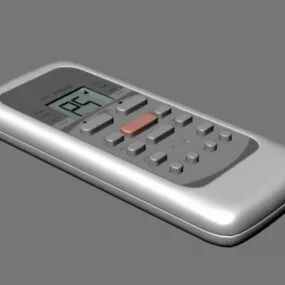 Air Conditioning Unit Remote Control 3d model