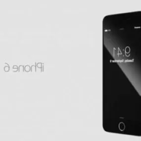 Iphone 6 Black 3d model