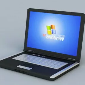 Netbook Computer 3d model