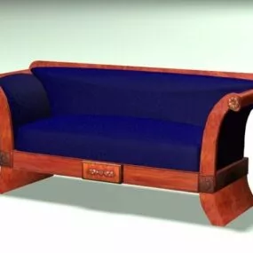 Antique Loveseat 3d model