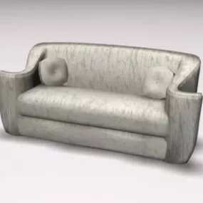 Settee Loveseat 3d model