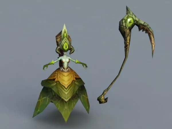 Armored Succubi 3d model Armored Succubi 3d model