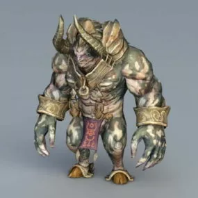 Demon Minotaur 3d model