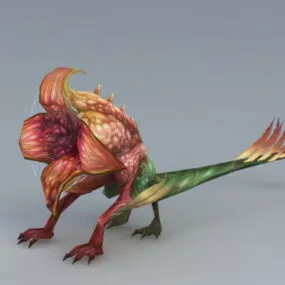 Alien Plant Monster 3d model
