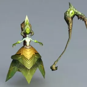 Banshee Creature 3d model