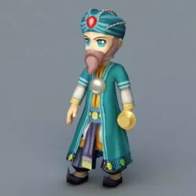 Ancient Arabian Merchant 3d model