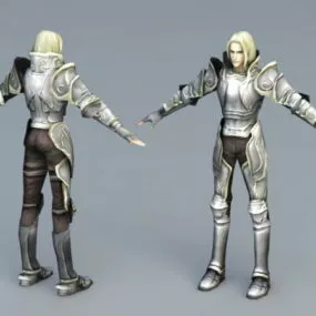 White Knight 3d model