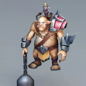 Orc Warrior 3d model