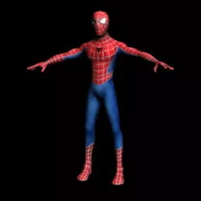 Spidey Man Rig 3d model