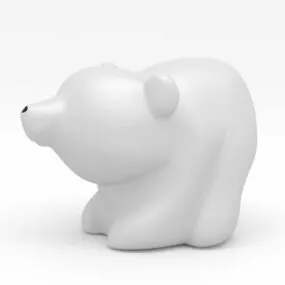 White Bear Statue 3d model