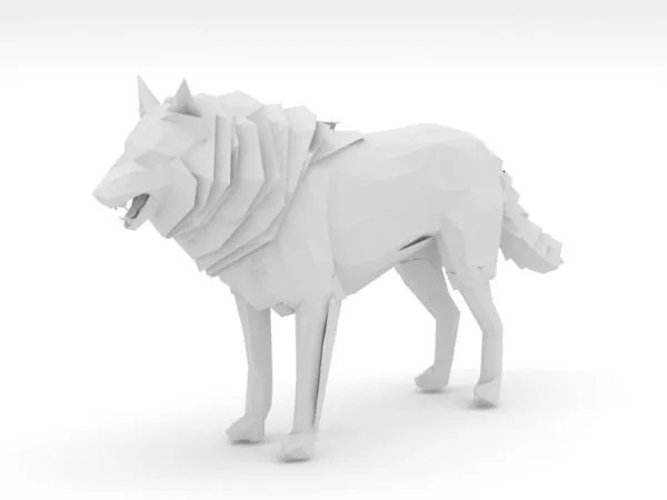 Wolf Monster 3d model