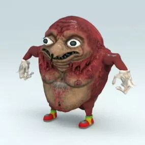 Ugandan Knuckles 3d model