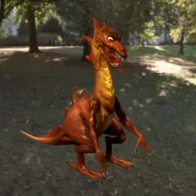 Red Dragon 3d model