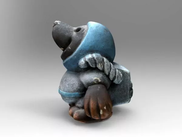 Figurine Bust Of Man 3d model