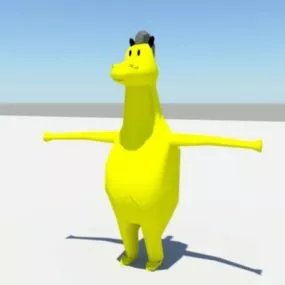 Cartoon Cow 3d model