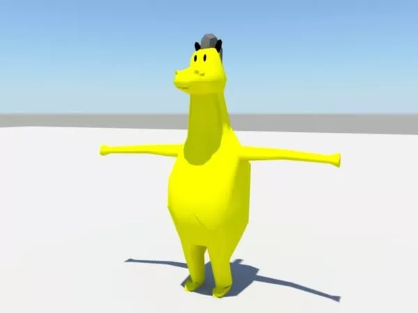 Cartoon Cow 3d model Cartoon Cow 3d model