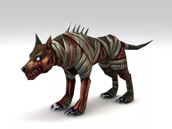 Doberman Pinscher Realistic Dog 3d model