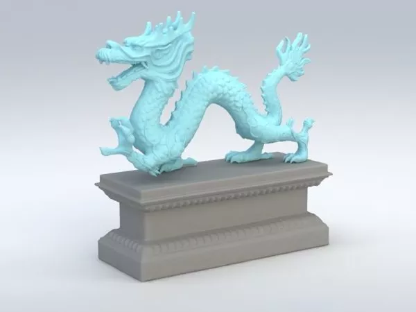 Dragon Creature Head 3d model