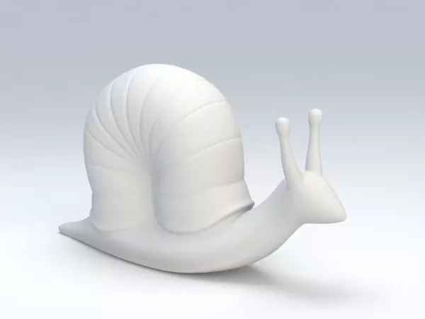 Snail Figurine 3d model Snail Figurine 3d model