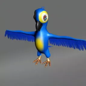 Parrot Rig 3d model