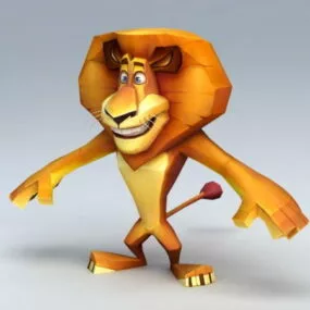 Madagascar Alex 3d model