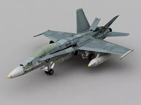 F18 Hornet 3d model F18 Hornet 3d model