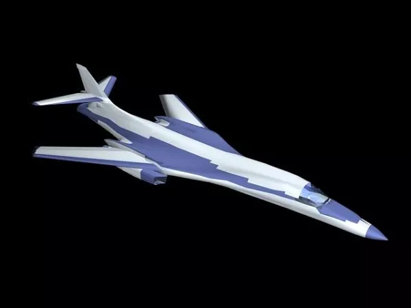 Modern Fighter Plane 3d model Modern Fighter Plane 3d model